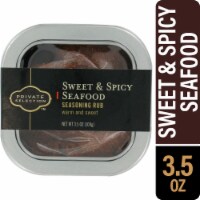 Private Selection® Sweet and Spicy Seafood Seasoning Rub Tin Perspective: Main