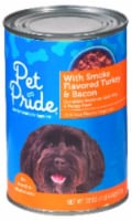Pet Pride With Smoke Flavored Turkey & Bacon Wet Dog Food Perspective: Main
