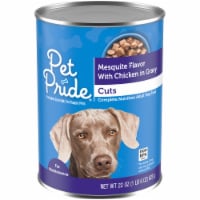 Pet Pride® Mesquite Flavor with Chicken Cuts in Gravy Wet Dog Food Perspective: Main