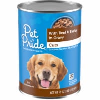 Pet Pride® Hearty Beef & Barley Cuts in Gravy Wet Dog Food Perspective: Main