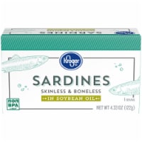 Kroger® Skinless & Boneless Sardines in Soybean Oil