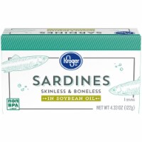 Kroger® Skinless & Boneless Sardines in Soybean Oil Perspective: Main