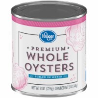 Kroger® Premium Whole Oysters Boiled in Water Perspective: Main