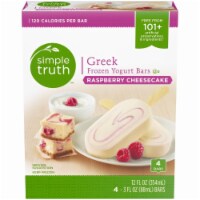 Simple Truth™ Raspberry Cheesecake Frozen Greek Yogurt Bars Perspective: Main