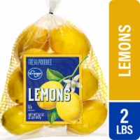 Kroger Fresh Lemons - 2 Pound Bag