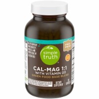 Simple Truth® Cal-Mag 1:1 with Vitamin D3 Capsules Perspective: Main