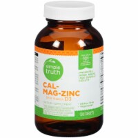 Simple Truth™ Calcium Magnesium & Zinc with Vitamin D3 Tablets 100 Count Perspective: Main