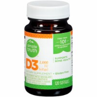 Simple Truth™ Vitamin D3 Softgels 2000 IU 120 Count Perspective: Main