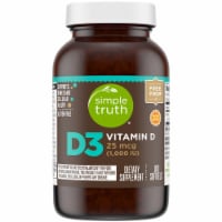 Simple Truth® Vitamin D3 Softgels 1000 IU