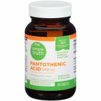 Simple Truth™ Pantothenic Acid Tablets 500mg 60 Count Perspective: Main