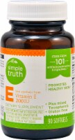 Simple Truth™ Non-Synthetic Vitamin E Softgels 200 IU 90 Count Perspective: Main