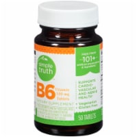 Simple Truth™ B-6 Vitamin Tablets 100mg 50 Count Perspective: Main