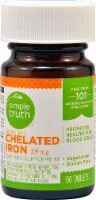 Simple Truth™ Chelated Iron Tablets 29 mg Perspective: Main