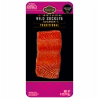 Private Selection® Wild Caught Alaskan Sockeye Salmon Portion Hot Smoked Traditional Perspective: Main