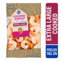 Kroger® Extra Large Peeled & Deveined Cooked Shrimp Tail-On