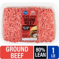 Kroger® 1 lb. Lean Ground Beef Chuck 80/20