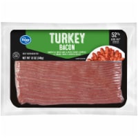 Kroger® Smoked & Cured Turkey Bacon Perspective: Main
