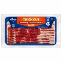 Kroger® Thick Cut Naturally Hardwood Smoked Bacon Perspective: Main
