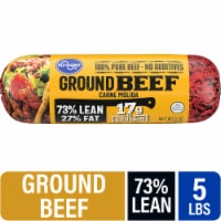 Kroger® 5 lb. Ground Beef Roll 73/27