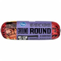 Kroger® 85/15 Ground Round Beef Roll 1 LB Perspective: Main