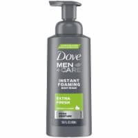 Dove Men+Care Extra Fresh Foaming Body Wash Perspective: Main