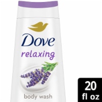 Dove Body Wash for 24hr Lotion-Soft Skin Relax Lavender Oil & Chamomile Moisturizing Skin Cleanser Perspective: Main