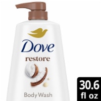 Dove Restoring Coconut & Cocoa Butter Body Wash with Pump