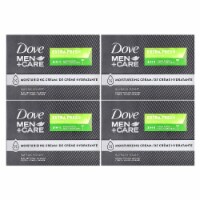 Dove Men+Care Body + Face Bar Extra Fresh 4 Bars - 3.75 oz (106 g) Each