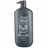 Dove Men + Care Charcoal + Clay Body + Face Scrub