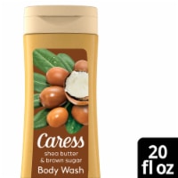 Caress Shea Butter Brown Sugar Exfoliating Body Wash