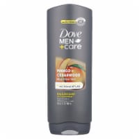 Dove Men + Care Body + Face Wash Mango + Cedarwood - 18 fl oz (532 ml) Perspective: Main