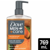 Dove Men+care Body Wash Sandalwood + Cardamom Oil Perspective: Main