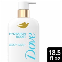 Dove Body Wash Actively Drenches Dry Skin Hydration Boost 6% Hydration Serum With Hyaluronic Perspective: Main