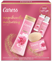 Caress Magnificently Moisturizing Body Wash Silk Set Perspective: Main