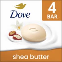 Dove Moisturizing Shea Butter Gentle Beauty Bar Soap