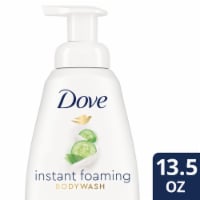 Dove Cucumber & Green Tea Scent Instant Foaming Body Wash