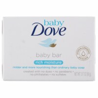 Baby Dove Hypoallergenic Rich Moisture Baby Soap Bar