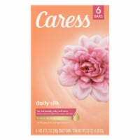 Caress White Peach & Orange Blossom Daily Silk Beauty Bar Soap