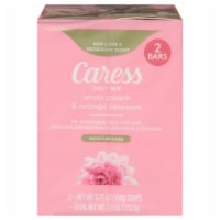 Caress Daily Silk White Peach & Silky Orange Blossom Beauty Bar Soap
