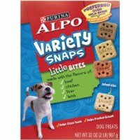 Purina® ALPO® Variety Snaps® Little Bites Beef Chicken Liver & Lamb Dog Treats Perspective: Main