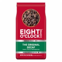 Eight O'Clock Coffee Medium Roast Whole Bean The Original Decaf Coffee 21 oz Perspective: Main