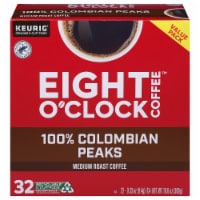 Eight O'Clock Colombian Peaks Medium Roast Coffee K-Cup Pods