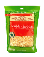 Roundy's Double Cheddar Shredded Cheese