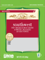 Roundy's® Southwest Blend Shredded Cheese Perspective: Main