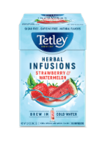 Tetley® Strawberry & Watermelon Herbal Infusion Perspective: Main