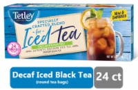 Tetley® Decaffeinated Iced Tea Blend Tea Bags