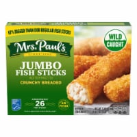 Mrs. Paul's® Crunchy Breaded Jumbo Fish Sticks