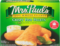Mrs. Paul's Whole Crispy Fish Fillets Perspective: Main