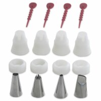 Nordic Ware 01002 Pastry Decorating Set (16 pc) - White