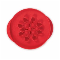 Nordic Ware Apples & Leaves Pie Top Cutter - Red